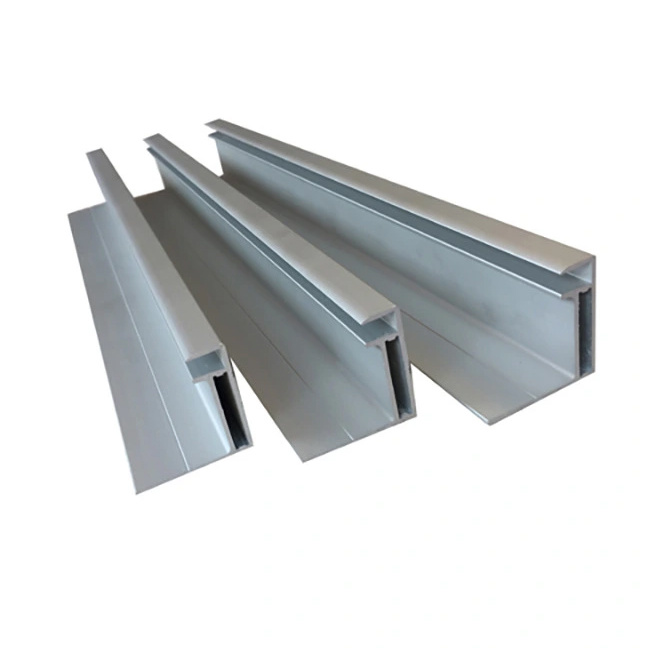 6061 6063 Solar Frame Aluminium Extrusionsprofil